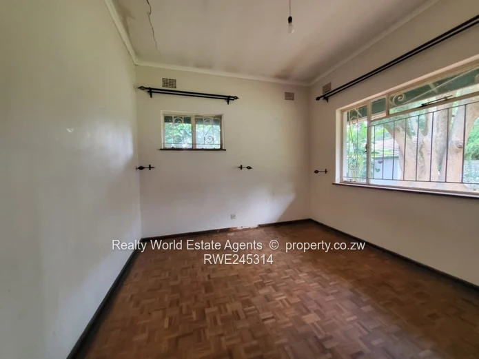 Chisipite House To Rent - Located Close to Chisipite Roundabout  (Sole Mandate)